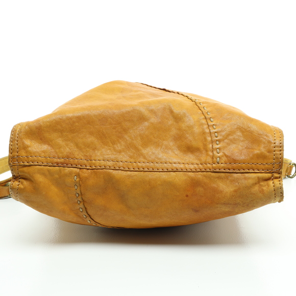 Lucky Brand Abbey Road Handbag Crossbody Purse Leather 19x11x3 Brown - Picture 7 of 16